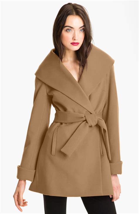 dior camel coat|Coat with Belt Beige Double.